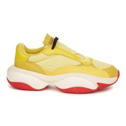 Puma Alteration Pn-1 Seler Limelight Żółty. Czerwone obuwie sportowe damskie Puma, bez wzorów, z materiału. Za 354.99 zł.