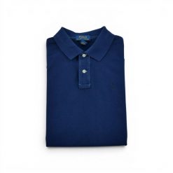Polo Ralph Lauren koszulka męska z krótkim rękawem. Niebieskie koszulki sportowe męskie Ralph Lauren, l, bez wzorów, bez kołnierzyka, bez ramiączek, na golfa. Za 106.46 zł.