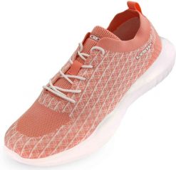 Damskie buty do chodzenia Loap Aisa pomarańczowe. Brązowe obuwie sportowe damskie Scarpa, bez wzorów, z dzianiny, trekkingowe. Za 142.01 zł.