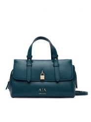 Armani Exchange Torebka XW003055 AF28605 U7338 Zielony. Zielone torebki do ręki damskie Armani Exchange, bez wzorów, ze skóry, bez dodatków. Za 704.99 zł.