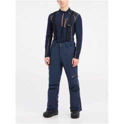 Spodnie narciarskie/snowboardowe z szelkami męskie Protest MIIKKA. Brązowe spodnie snowboardowe męskie Protest, na zimę, m, bez wzorów, narciarskie. Za 749.99 zł.