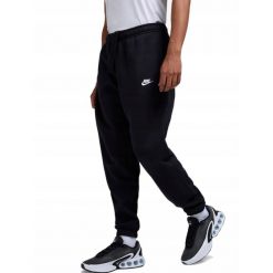 Bluza Polarowa Nike Czarna Bawełniana. Czarne bluzy męskie Nike, m, bez wzorów, z bawełny, bez kaptura. Za 269.00 zł.