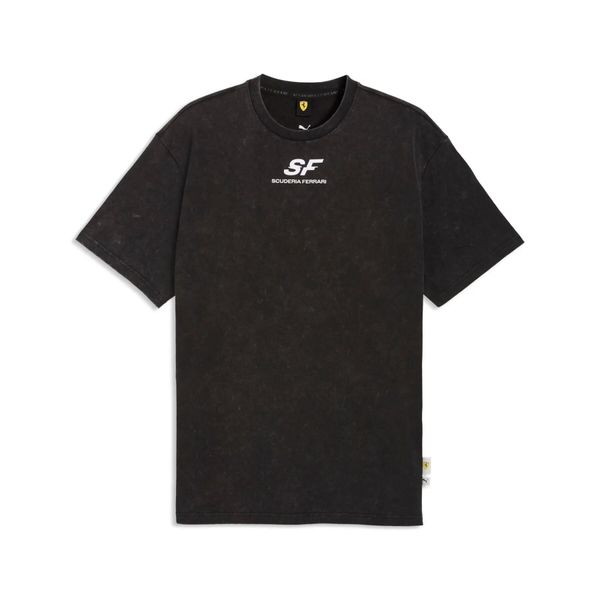 T-shirt Puma Ferrari. Czarne t-shirty męskie Puma, xs, bez wzorów, sportowe, bez kołnierzyka. Za 194.50 zł.