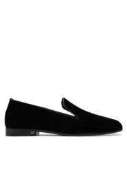 Max Mara Lordsy VELVETSLIPPER 2424526272600 Czarny. Czarne mokasyny damskie Max Mara, ze skóry. Za 1,759.00 zł.