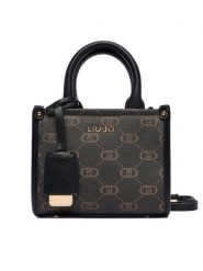 Liu Jo Torebka Esc XS Tote AF5102 E0668 Czarny. Czarne torebki do ręki damskie Liu Jo, bez wzorów, ze skóry, bez dodatków. Za 489.99 zł.