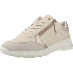 Buty GEOX D ALLENIEE Beżowy. Brązowe trekkingi damskie Geox, trekkingowe. Za 365.99 zł.