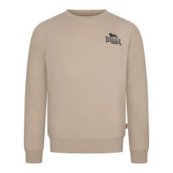 Bluza Lonsdale Lympstone. Brązowe bluzy męskie Lonsdale, xl, bez wzorów, z dresówki, bez kaptura. Za 227.50 zł.