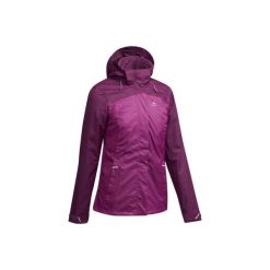 Kurtka turystyczna MH100 WTP damska. Kurtki damskie marki QUECHUA. Za 139.99 zł.
