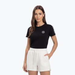 Koszulka damska Pitbull Womens Titch. Czarne t-shirty damskie PITBULL, xl, bez wzorów, z bawełny, klasyczne, bez kołnierzyka. Za 109.99 zł.
