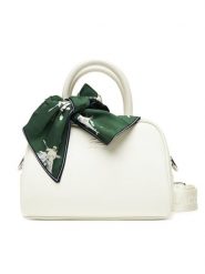 Lacoste Torebka NF4973FZ Beżowy. Brązowe torebki do ręki damskie Lacoste, bez wzorów, ze skóry, bez dodatków. Za 719.99 zł.