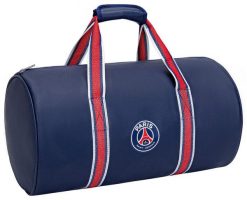 Paris Saint Germain torba sportowa 23HPSG205GRO granatowy. Niebieskie torby sportowe męskie PARIS SAINT GERMAIN, bez wzorów, z materiału, duże. Za 299.00 zł.