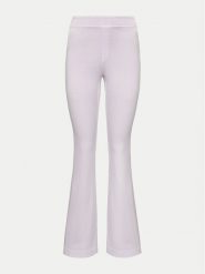 Deha Spodnie materiałowe D02557 Fioletowy Slim Fit. Fioletowe spodnie materiałowe damskie Deha, m, bez wzorów, z lyocellu. Za 289.99 zł.