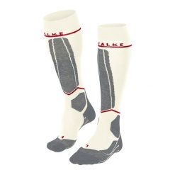 Skarpetki damskie Falke Sk4 Energizing Wool Mi-bas. Białe skarpety damskie Falke, bez wzorów, z elastanu. Za 226.00 zł.