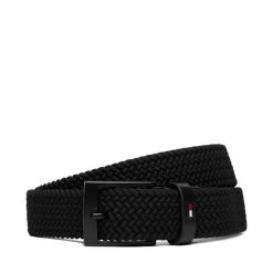 Pasek Męski Tommy Hilfiger. Czarne paski damskie Tommy Hilfiger, bez wzorów. Za 209.99 zł.