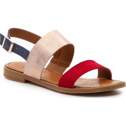 Sandały LASOCKI - FOXI-05 Red. Klapki damskie marki Lasocki. Za 139.99 zł.