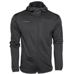 Bluza z kapturem Taimen Polartec Power Stretch - Czarna. Czarne bluzy męskie TAIMEN, m, bez wzorów, ze skóry, z kapturem. Za 649.00 zł.