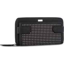 Duży Portfel Damski PEPE JEANS - Marian Wallet PL070165 Black 999. Czarne portfele damskie Pepe Jeans, z jeansu. Za 159.00 zł.