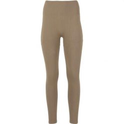 Damskie legginsy Athlecia Aideny. Brązowe legginsy sportowe damskie Athlecia, bez wzorów, na fitness i siłownię. Za 175.50 zł.