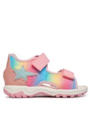 Primigi Sandały 1367000 M Różowy. Czerwone sandały dziewczęce Primigi, ze skóry, bez zapięcia. Za 189.99 zł.