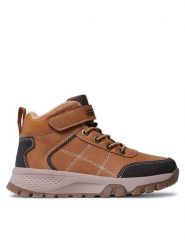 Sprandi Trapery CP40-20293Y Brązowy. Brązowe buty zimowe chłopięce Sprandi, bez wzorów, ze skóry, bez zapięcia. Za 149.99 zł.