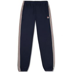 Spodnie dresowe Fila Biella Regular. Niebieskie eleganckie spodnie męskie Fila, m, bez wzorów, z dresówki. Za 388.00 zł.