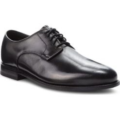 Półbuty CLARKS - Ellis Leon 261291357 Black Leather. Eleganckie półbuty marki Clarks. W wyprzedaży za 389.00 zł.
