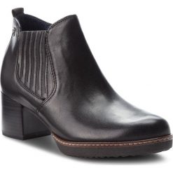 Botki TAMARIS - 1-25336-21 Black Leather 003. Kozaki damskie marki Tamaris. W wyprzedaży za 239.00 zł.