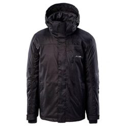 Kurtka Narciarska Męska Noam II. Czarne kurtki sportowe męskie ELBRUS, na zimę, l, bez wzorów, narciarskie. Za 724.99 zł.