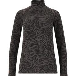 Koszulka damska z długimi rękawami Athlecia Anana. Niebieskie koszulki sportowe damskie Athlecia, bez wzorów, bez kołnierzyka, bez ramiączek, do biegania. W wyprzedaży za 136.00 zł.