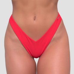 Dół od bikini damski pływanie brazylijski czerwony HAWAII. Czerwone bikini damskie GYMBEAM, xl, bez wzorów. Za 75.90 zł.