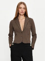 Fransa Marynarka Noreen 20614443 Brązowy Slim Fit. Brązowe żakiety damskie Fransa, l, bez wzorów, z syntetyku. Za 259.99 zł.