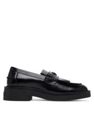 Tommy Jeans Loafersy Tjw Fringes Loafer EN0EN02790 Czarny. Czarne mokasyny damskie Tommy Jeans, z jeansu. Za 519.99 zł.