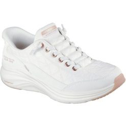 Buty sportowe damskie Skechers Contour Foam Golden Hour. Białe obuwie sportowe damskie Skechers, bez wzorów, z syntetyku. Za 369.99 zł.