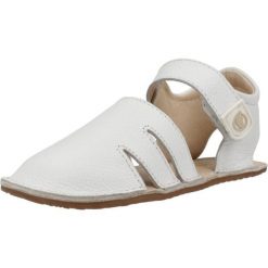 Sandały TECNOBABY TESH510003 Biały. Białe sandały damskie CONGUITOS, bez wzorów, ze skóry, bez obcasa, bez zapięcia. Za 147.99 zł.