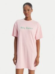 Juicy Couture Koszula nocna JCYSD126859 Różowy Regular Fit. Czerwone koszule nocne damskie Juicy Couture, xl, bez wzorów, z syntetyku, bez ramiączek. Za 179.99 zł.