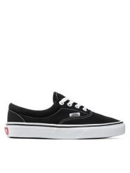 Vans Tenisówki Era VN-0EWZBLK. Czarne trampki i tenisówki damskie Vans, bez wzorów, z materiału, bez zapięcia. Za 189.99 zł.