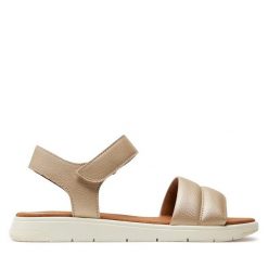 Sandały Geox. Niebieskie sandały chłopięce Geox, bez zapięcia. Za 179.99 zł.