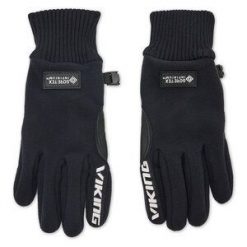 Rękawiczki Viking. Czarne rękawiczki damskie Viking, bez wzorów, sportowe. Za 109.99 zł.