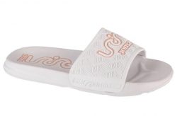 Klapki na basen damskie, S.Land Lady 24 SLALS. Białe klapki damskie Joma, bez wzorów, z materiału, sportowe, bez obcasa. Za 49.99 zł.
