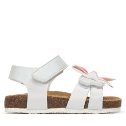 Sandały Primigi. Białe sandały dziewczęce Primigi, bez zapięcia. Za 129.99 zł.