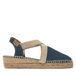 Espadryle Toni Pons. Niebieskie klapki damskie Toni Pons, bez wzorów, bez obcasa, bez zapięcia. Za 209.99 zł.