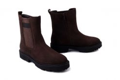 JOSEF SEIBEL 98503 VL402 330 Bridget 03 moro, kozaki damskie. Brązowe kozaki damskie Josef Seibel, ze skóry, bez obcasa. Za 579.90 zł.