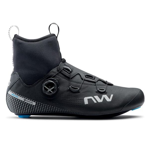 Buty szosowe męskie Northwave Celsius R Arctic GTX. Czarne buty sportowe męskie Northwave, bez zapięcia, rowerowe. Za 1,091.00 zł.
