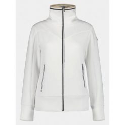 Sweter damski Luhta Ingby. Białe swetry damskie Luhta, s, bez wzorów, z materiału, sportowe, bez kołnierzyka, bez ramiączek, bez kaptura. Za 399.00 zł.