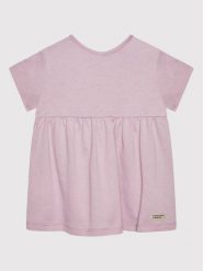United Colors Of Benetton Sukienka codzienna 3I1XG101Y Różowy Regular Fit. Czerwone sukienki dla dziewczynek United Colors Of Benetton, bez wzorów, z bawełny, bez ramiączek. Za 49.99 zł.