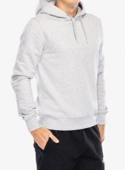 Bluza z kapturem męska Didriksons Ven Hoodie. Szare bluzy męskie Didriksons, l, bez wzorów, z bawełny, z kapturem. Za 337.00 zł.