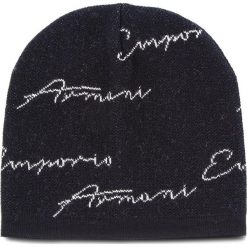 Czapka EMPORIO ARMANI - 404575 8A527 11336 Blu Eclisse/Bianco. Czarne czapki i kapelusze męskie Emporio Armani, bez wzorów, z materiału. W wyprzedaży za 219.00 zł.