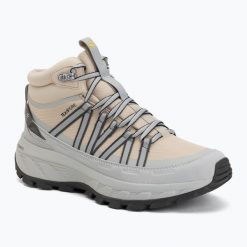 Buty turystyczne damskie Jack Wolfskin Wild Hike Texapore Mid. Brązowe trekkingi damskie Jack Wolfskin, przed kolano, trekkingowe. Za 509.99 zł.