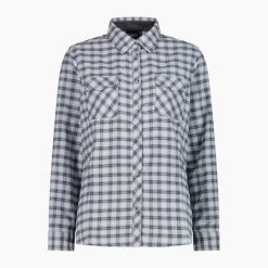 Koszula damska turystyczne CMP 32T1486. Niebieskie koszule damskie CMP, xs, bez wzorów, sportowe, bez kołnierzyka, bez ramiączek. W wyprzedaży za 221.50 zł.