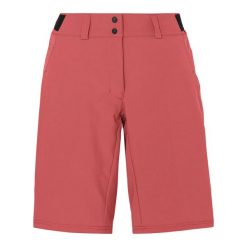 Szorty damskie VAUDE Loamer. Czarne szorty damskie Vaude, bez wzorów, z materiału. Za 467.90 zł.